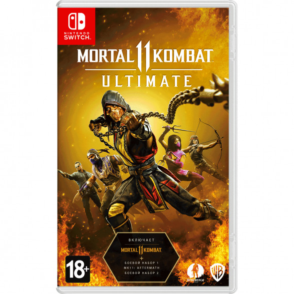 Игра Mortal Kombat 11 Ultimate (код загрузки) [Nintendo Switch, русские субтитры] в Севастополе