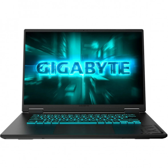 Ноутбук Gigabyte Gaming A16 GA63H (3VHK3EE893SD) (16&amp;quot;, IPS, AMD Ryzen 7 260 3.8ГГц, 8 ядер, 16ГБ DDR5, 512ГБ SSD, NVIDIA GeForce RTX 5060 - 8 ГБ, без ОС), черный в Севастополе