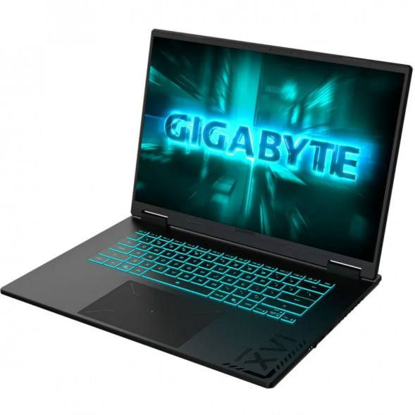 Ноутбук Gigabyte Gaming A16 GA63H (3VHK3EE893SD) (16&amp;quot;, IPS, AMD Ryzen 7 260 3.8ГГц, 8 ядер, 16ГБ DDR5, 512ГБ SSD, NVIDIA GeForce RTX 5060 - 8 ГБ, без ОС), черный в Севастополе
