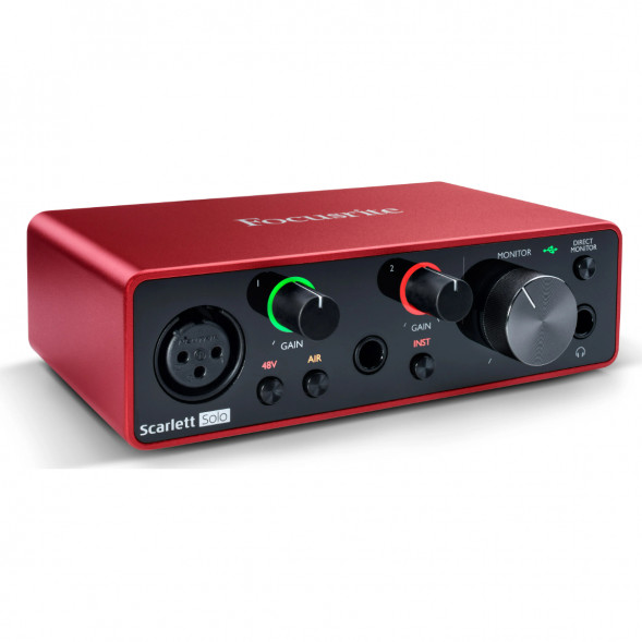 Внешняя звуковая карта FOCUSRITE Scarlett Solo 3rd Gen в Севастополе