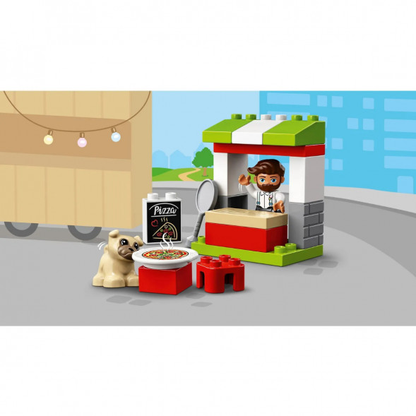 Конструктор LEGO DUPLO 10927 Town Киоск-пиццерия в Севастополе