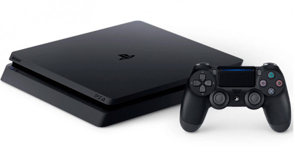 Игровая приставка Sony PlayStation 4 Slim 500 ГБ HDD, черный в Севастополе
