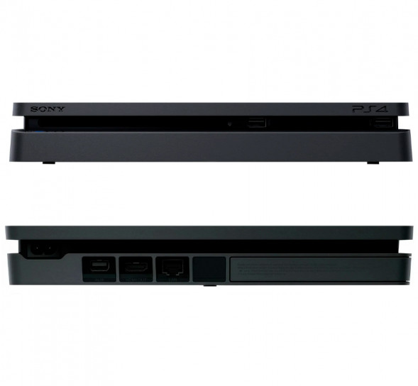 Игровая приставка Sony PlayStation 4 Slim 500 ГБ HDD, черный в Севастополе