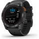 Умные часы Garmin Fenix 7X Solar серый с черным ремешком 010-02541-01 в Севастополе