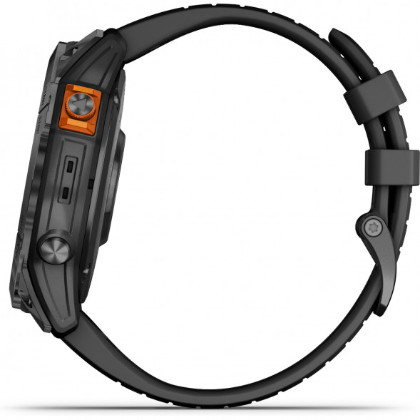 Умные часы Garmin Fenix 7X Solar серый с черным ремешком 010-02541-01 в Севастополе