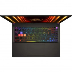 Ноутбук MSI Vector A16 HX A8WHG-033XRU (16", IPS, AMD Ryzen 9 8940HX 2.4ГГц, 16-ядерный, 16ГБ DDR5, 1ТБ SSD, NVIDIA GeForce RTX 5070 Ti 12 ГБ, без ОС), серый космос