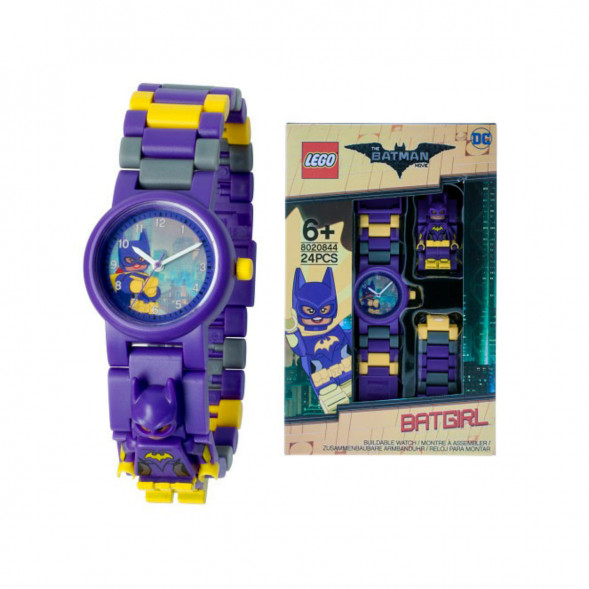Часы LEGO Super Heroes 8020844 Batman Movie Бэтгерл с минифигуркой в Севастополе