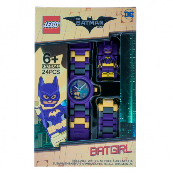 Часы LEGO Super Heroes 8020844 Batman Movie Бэтгерл с минифигуркой в Севастополе