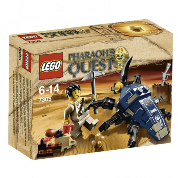 Конструктор LEGO Pharaohs Quest 7305 Атака скарабея в Севастополе