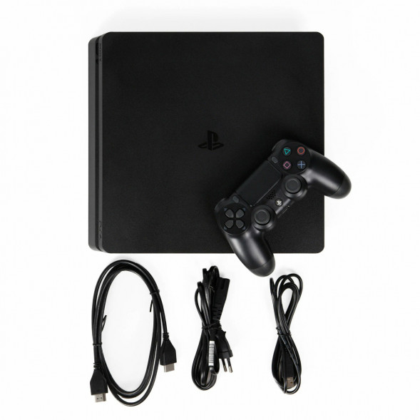 Игровая приставка Sony PlayStation 4 Slim 1TB black в Севастополе