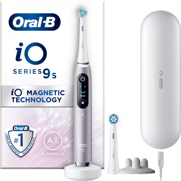 Электрическая зубная щетка Oral-B iO Series 9s (387194), Розовый кварц в Севастополе