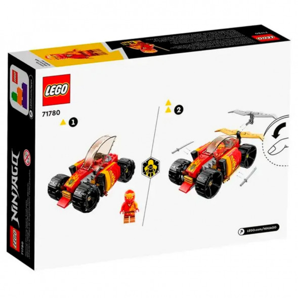 Конструктор LEGO Ninjago 71780 Гоночный автомобиль ниндзя Кая в Севастополе