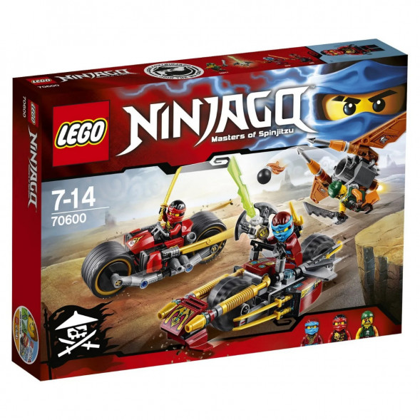 Конструктор LEGO Ninjago 70600 Погоня на мотоциклах в Севастополе