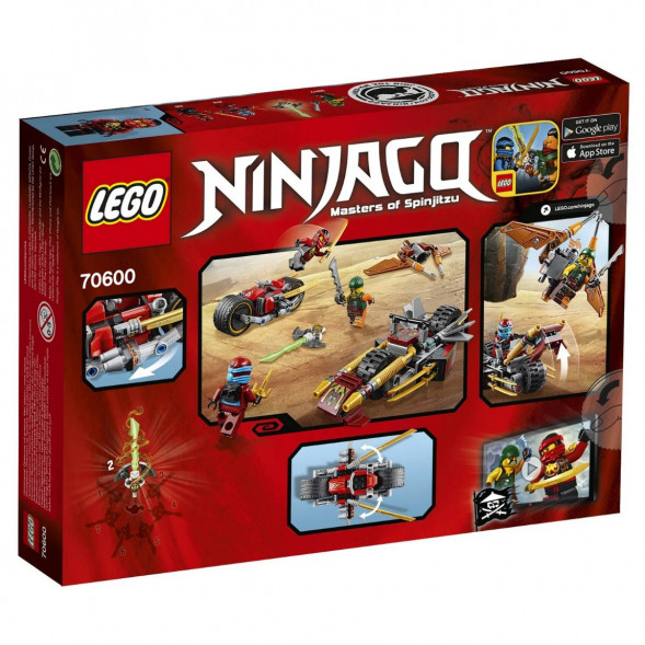 Конструктор LEGO Ninjago 70600 Погоня на мотоциклах в Севастополе
