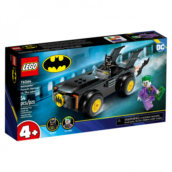 Конструктор LEGO Super Heroes 76264 Погоня на Бэтмобиле: Бэтмен против Джокера в Севастополе