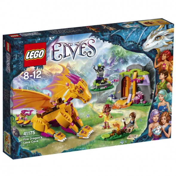 Конструктор LEGO Elves 41175 Лавовая пещера дракона огня в Севастополе