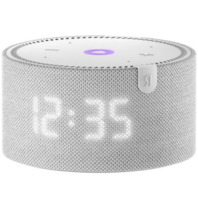 Умная колонка Яндекс Новая Станция Мини (с часами) - умная колонка с Алисой, серый опал в Севастополе