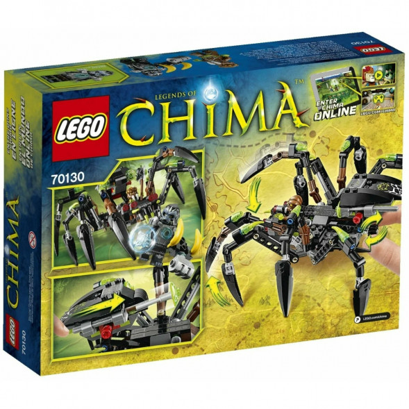 Конструктор LEGO Legends of Chima 70130 Паучий охотник Спарратуса в Севастополе