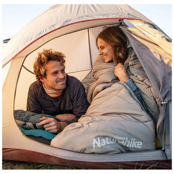 Спальный мешок Naturehike Envelope M180 (левый), зелёный в Севастополе