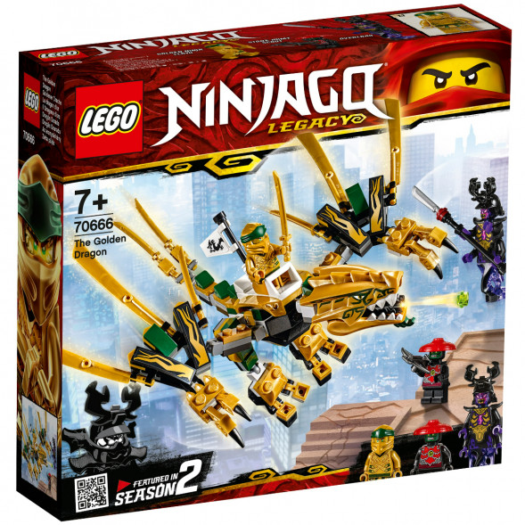 Конструктор LEGO Ninjago 70666 Золотой Дракон в Севастополе