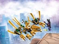 Конструктор LEGO Ninjago 70666 Золотой Дракон