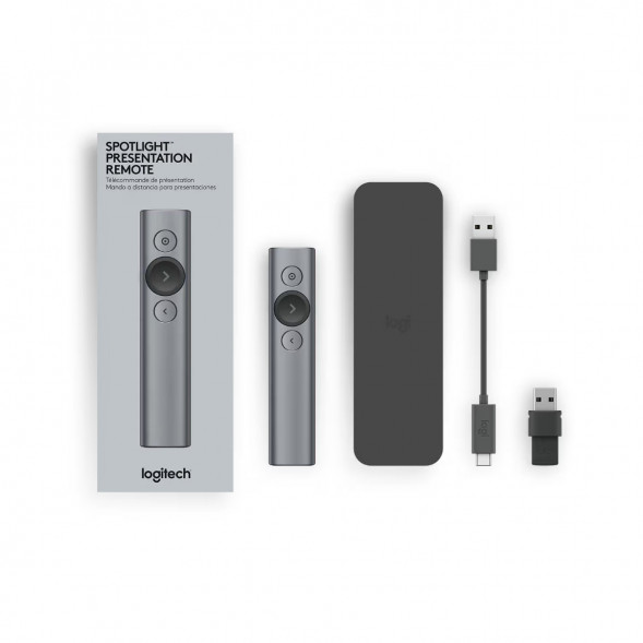 Презентер Logitech Spotlight Presentation Remote серый в Севастополе