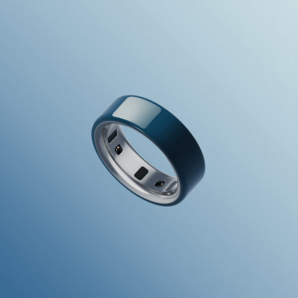 Умное кольцо Oura Ring 4 Ceramic (размер 5), Темная ночь/Midnight в Севастополе