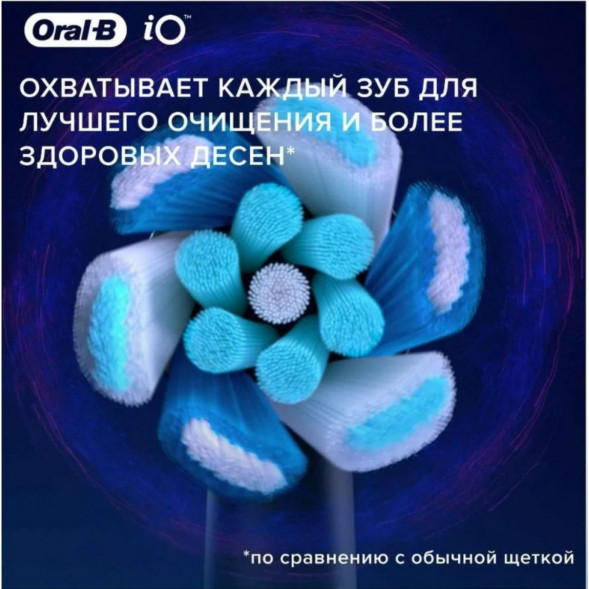Сменные насадки Oral-B iO Series Ultimate Clean 360, 8 шт., черный в Севастополе