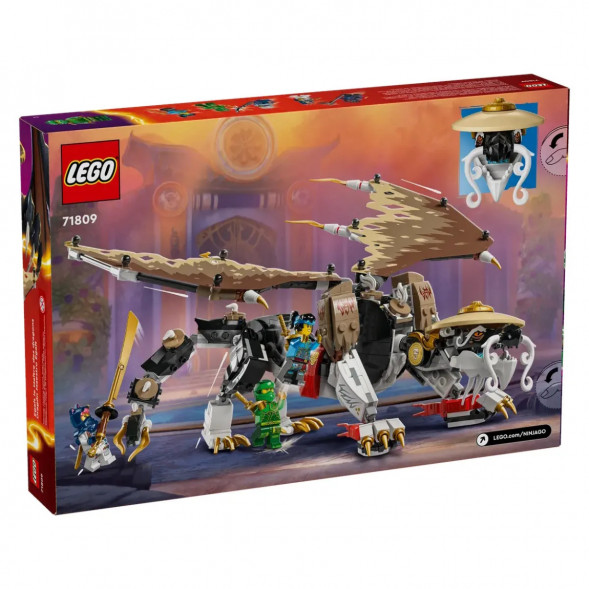 Конструктор LEGO Ninjago 71809 Эгальт главный дракон в Севастополе