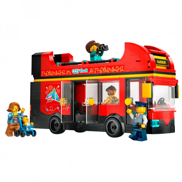 Конструктор LEGO City 60407 Красный двухэтажный экскурсионный автобус в Севастополе