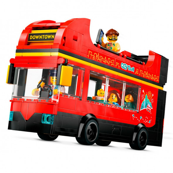 Конструктор LEGO City 60407 Красный двухэтажный экскурсионный автобус в Севастополе