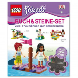 Книга и набор кубиков LEGO Friends Buch &amp;amp; Steine-Set Zwei Freundinnen auf Schatzsuche