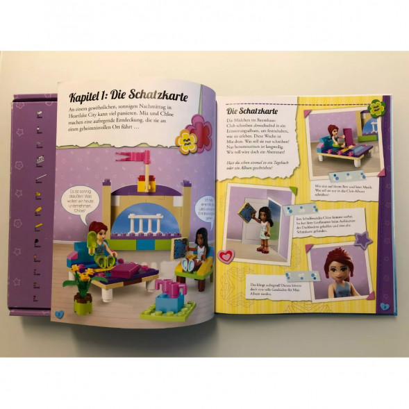Книга и набор кубиков LEGO Friends Buch &amp;amp; Steine-Set Zwei Freundinnen auf Schatzsuche в Севастополе