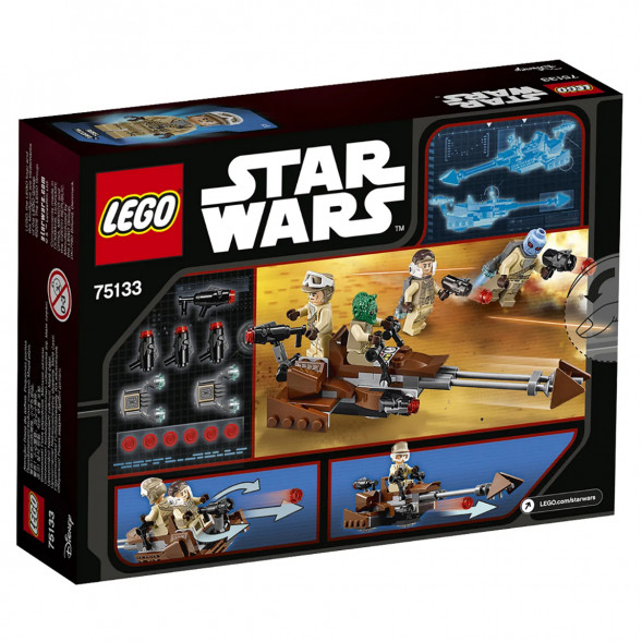Конструктор LEGO Star Wars 75133 Боевой набор Повстанцев в Севастополе