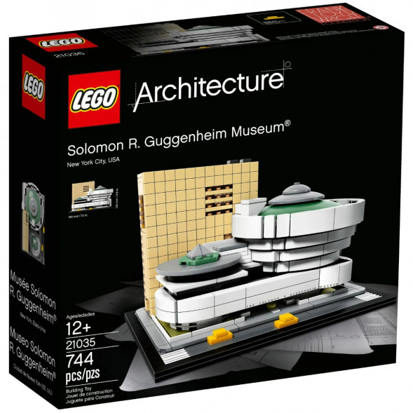 Конструктор LEGO Architecture 21035 Музей Соломона Гуггенхайма в Севастополе