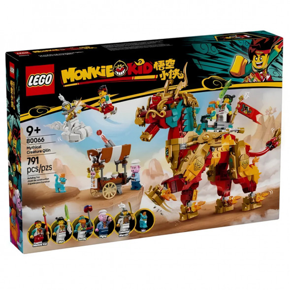 Конструктор LEGO Monkie Kid 80066 Мифическое существо Цилинь в Севастополе