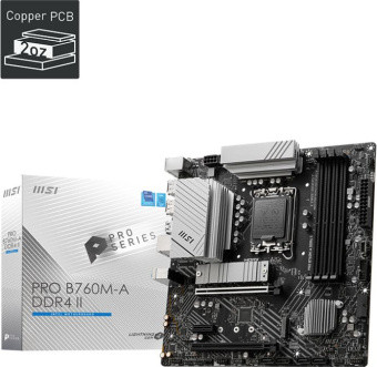 Материнская плата MSI PRO B760M-A DDR4 II в Севастополе