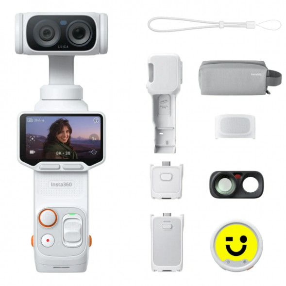 Экшн-камера Insta360 Luna Ultra Creator Bundle, White в Севастополе