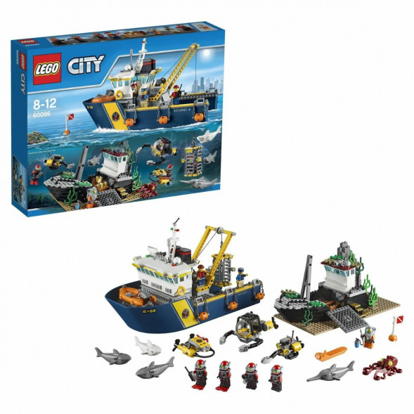 Конструктор LEGO City 60095 Корабль исследователей морских глубин в Севастополе