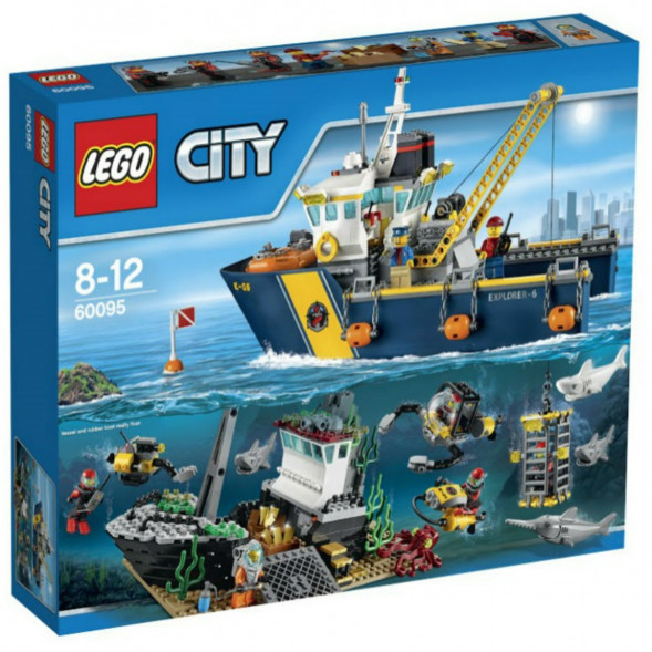 Конструктор LEGO City 60095 Корабль исследователей морских глубин в Севастополе