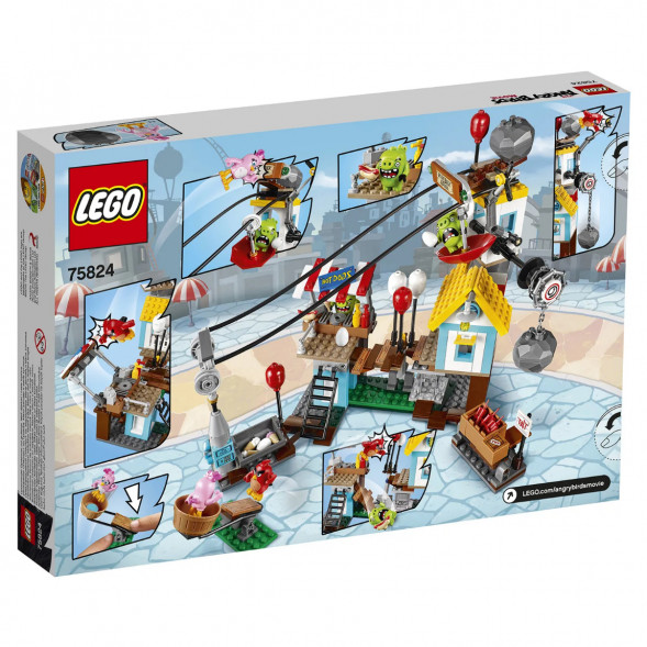 Конструктор LEGO Angry Birds 75824 Разгром Свинограда в Севастополе