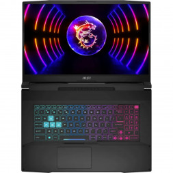 Ноутбук MSI Katana 17 B13VEK-1624XRUY (17.3", IPS, Intel Core i5 13420H 2.1ГГц, 8 ядер, 16ГБ DDR5, 512ГБ SSD, NVIDIA GeForce RTX 4050 - 6 ГБ, без ОС), черный