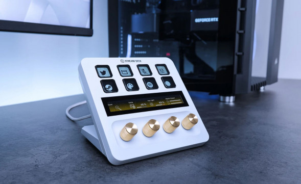 Контроллер для стриминга Elgato Stream Deck +, белый в Севастополе
