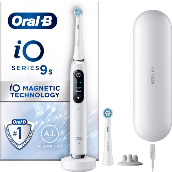 Электрическая зубная щетка Oral-B iO Series 9s (387224), White в Севастополе