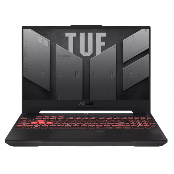 Ноутбук ASUS TUF Gaming A17 FA707NUG-HX156 (17.3&amp;quot;, IPS, 6 ядер, AMD Ryzen 7 7445HS 3.2 ГГц, 16 ГБ DDR5, SSD 512 ГБ, NVIDIA GeForce RTX 4050 - 6 ГБ, без ОС), черный в Севастополе