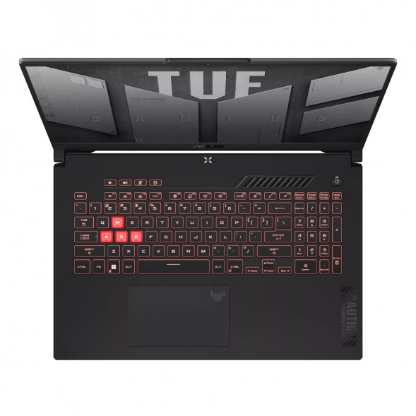 Ноутбук ASUS TUF Gaming A17 FA707NUG-HX156 (17.3&amp;quot;, IPS, 6 ядер, AMD Ryzen 7 7445HS 3.2 ГГц, 16 ГБ DDR5, SSD 512 ГБ, NVIDIA GeForce RTX 4050 - 6 ГБ, без ОС), черный в Севастополе