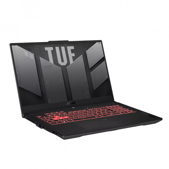 Ноутбук ASUS TUF Gaming A17 FA707NUG-HX156 (17.3&amp;quot;, IPS, 6 ядер, AMD Ryzen 7 7445HS 3.2 ГГц, 16 ГБ DDR5, SSD 512 ГБ, NVIDIA GeForce RTX 4050 - 6 ГБ, без ОС), черный в Севастополе