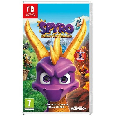 Игра Spyro Reignited Trilogy для Nintendo Switch, картридж в Севастополе