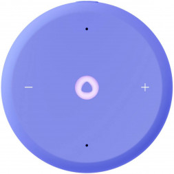 Умная колонка Яндекс Станция Лайт 2 с Алисой на YandexGPT, фиолетовая