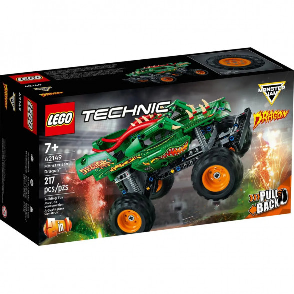 Конструктор LEGO Technic 42149 Монстер Джем «Дракон» в Севастополе